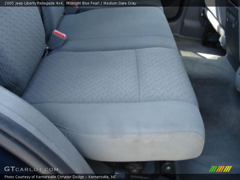 Midnight Blue Pearl / Medium Slate Gray 2005 Jeep Liberty Renegade 4x4