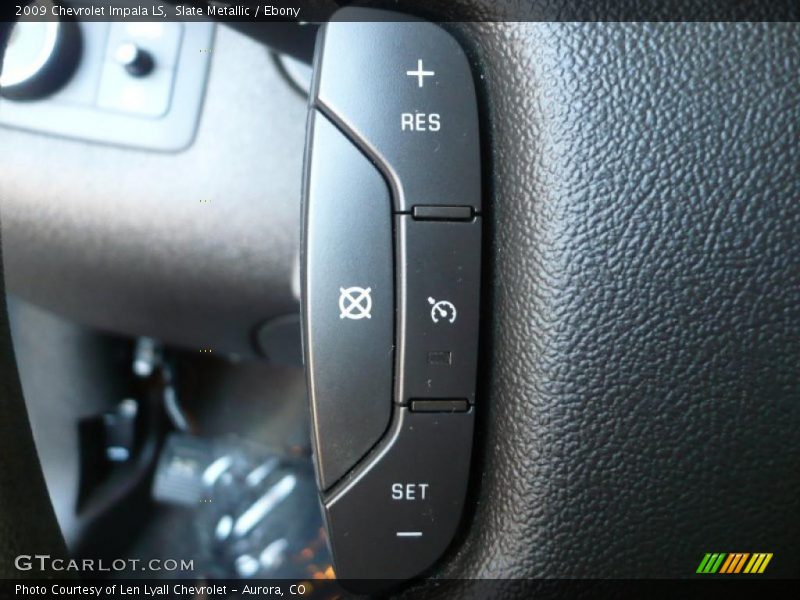 Slate Metallic / Ebony 2009 Chevrolet Impala LS