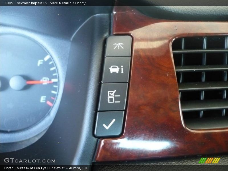 Slate Metallic / Ebony 2009 Chevrolet Impala LS