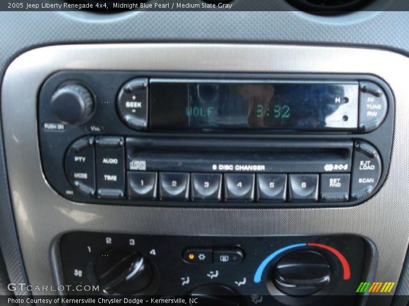 Midnight Blue Pearl / Medium Slate Gray 2005 Jeep Liberty Renegade 4x4