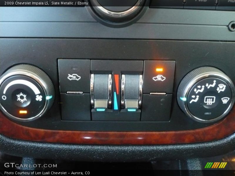Slate Metallic / Ebony 2009 Chevrolet Impala LS
