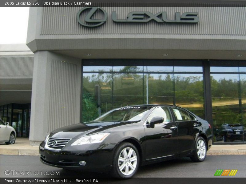 Obsidian Black / Cashmere 2009 Lexus ES 350