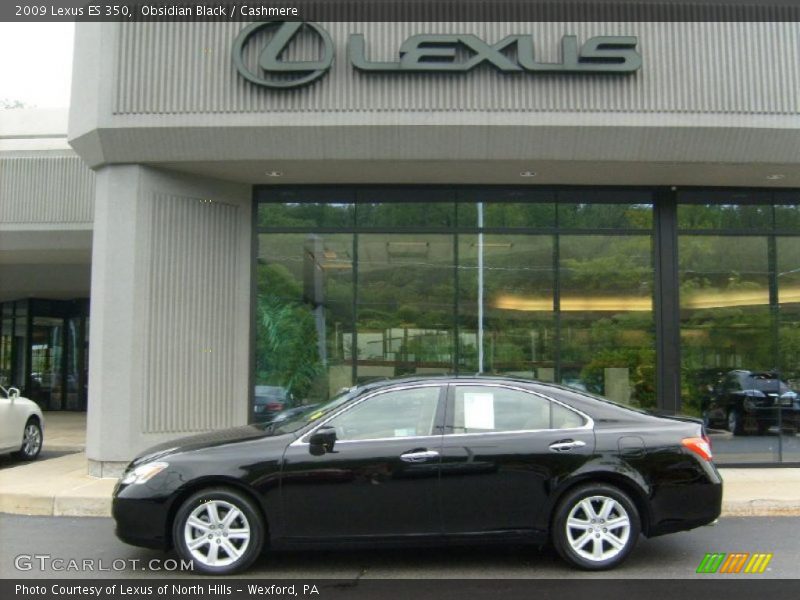 Obsidian Black / Cashmere 2009 Lexus ES 350