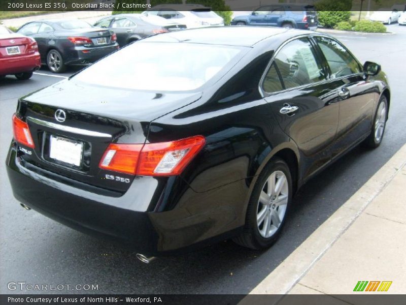 Obsidian Black / Cashmere 2009 Lexus ES 350