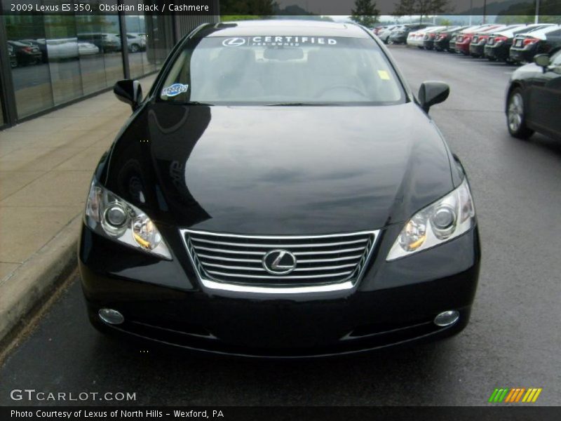 Obsidian Black / Cashmere 2009 Lexus ES 350