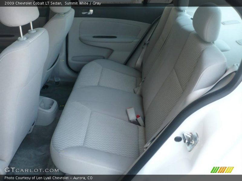 Summit White / Gray 2009 Chevrolet Cobalt LT Sedan