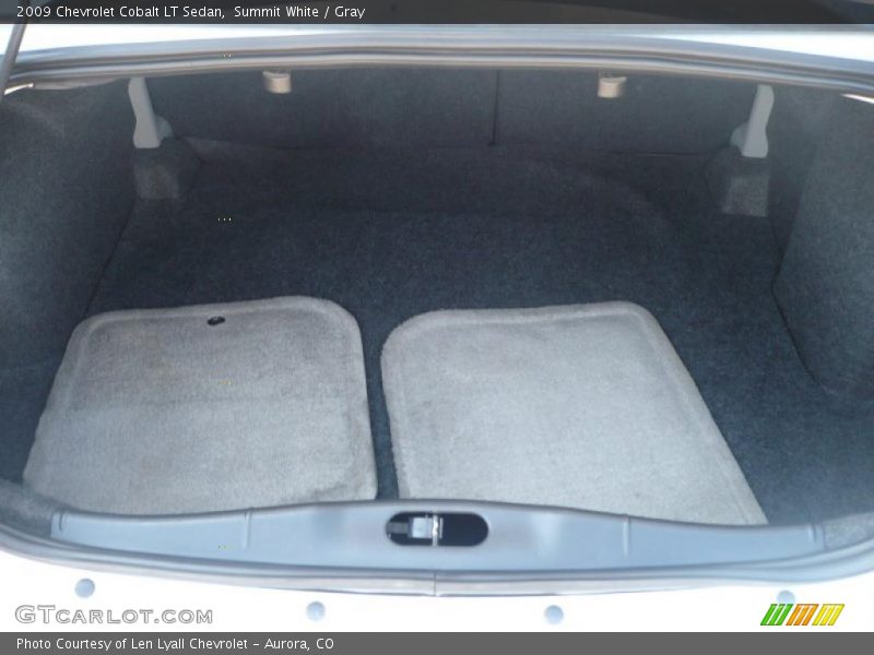 Summit White / Gray 2009 Chevrolet Cobalt LT Sedan