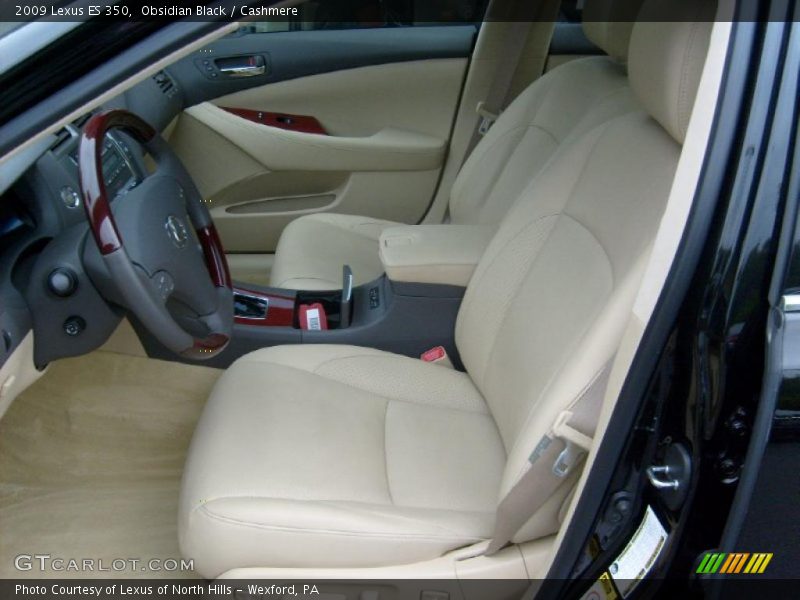 Obsidian Black / Cashmere 2009 Lexus ES 350