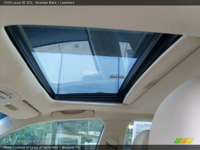 Obsidian Black / Cashmere 2009 Lexus ES 350