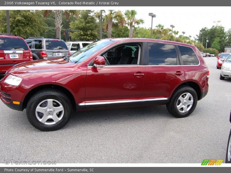 Colorado Red Metallic / Kristal Grey 2006 Volkswagen Touareg V6