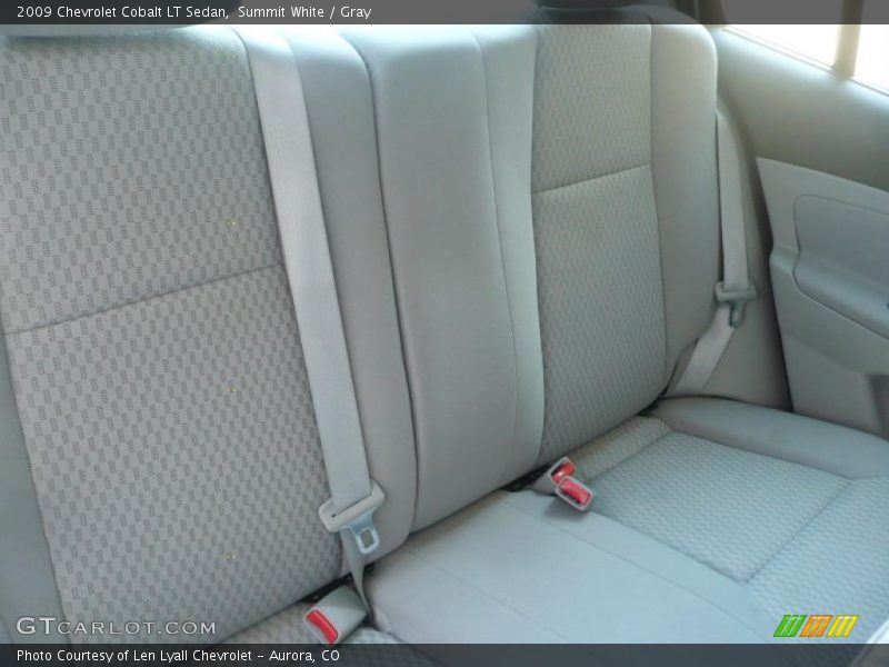 Summit White / Gray 2009 Chevrolet Cobalt LT Sedan