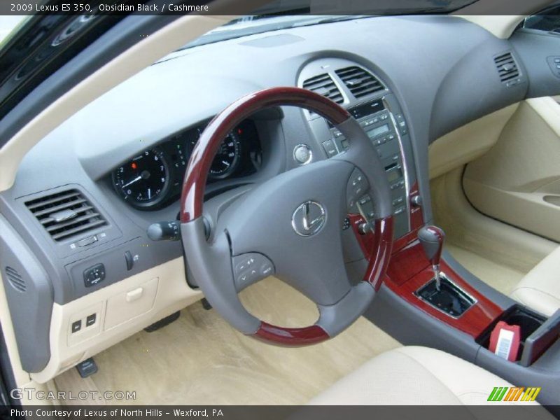 Obsidian Black / Cashmere 2009 Lexus ES 350