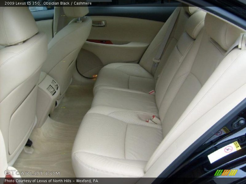 Obsidian Black / Cashmere 2009 Lexus ES 350