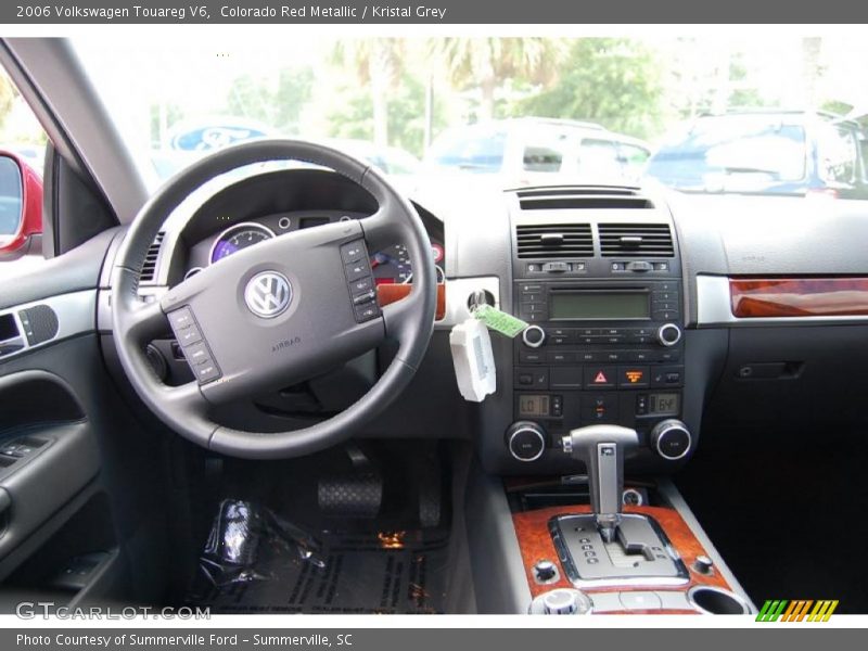 Colorado Red Metallic / Kristal Grey 2006 Volkswagen Touareg V6