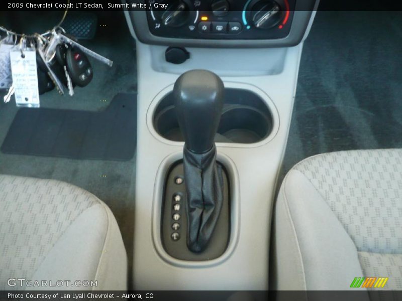 Summit White / Gray 2009 Chevrolet Cobalt LT Sedan