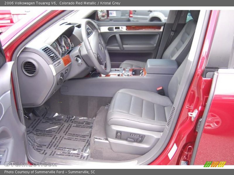 Colorado Red Metallic / Kristal Grey 2006 Volkswagen Touareg V6