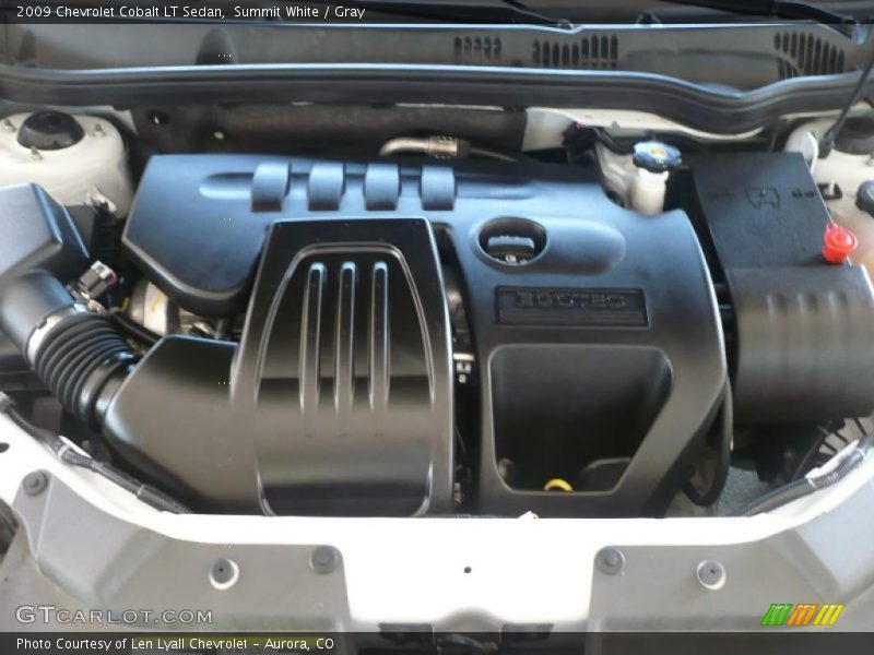 Summit White / Gray 2009 Chevrolet Cobalt LT Sedan
