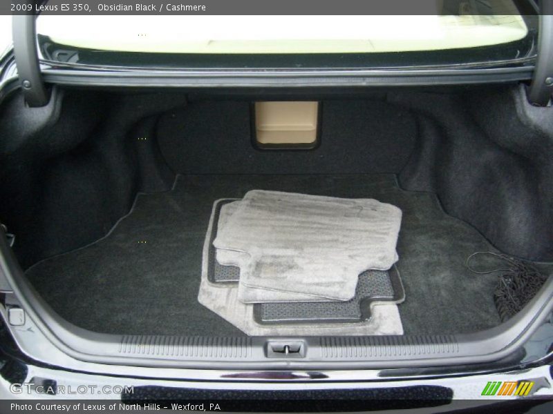 Obsidian Black / Cashmere 2009 Lexus ES 350