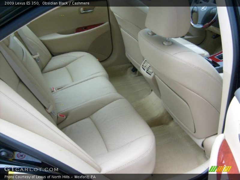 Obsidian Black / Cashmere 2009 Lexus ES 350