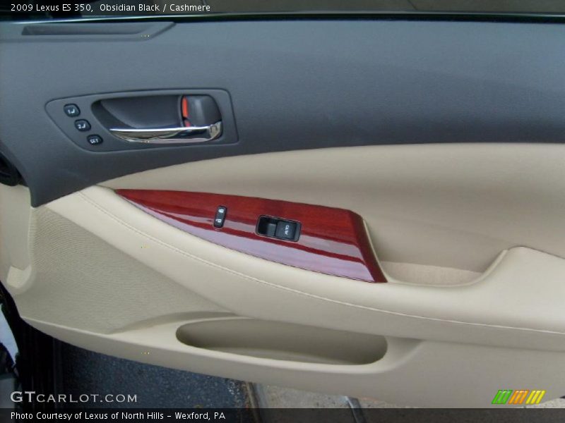 Obsidian Black / Cashmere 2009 Lexus ES 350