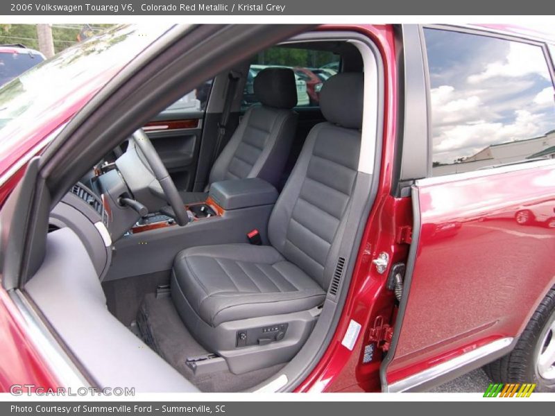 Colorado Red Metallic / Kristal Grey 2006 Volkswagen Touareg V6