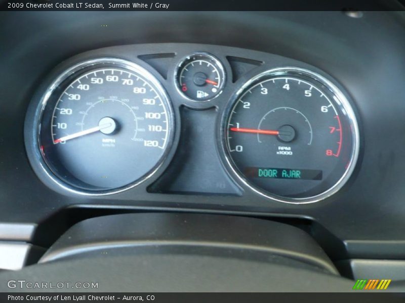 Summit White / Gray 2009 Chevrolet Cobalt LT Sedan