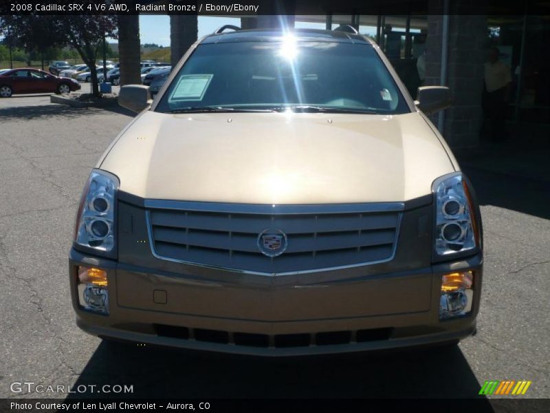 Radiant Bronze / Ebony/Ebony 2008 Cadillac SRX 4 V6 AWD