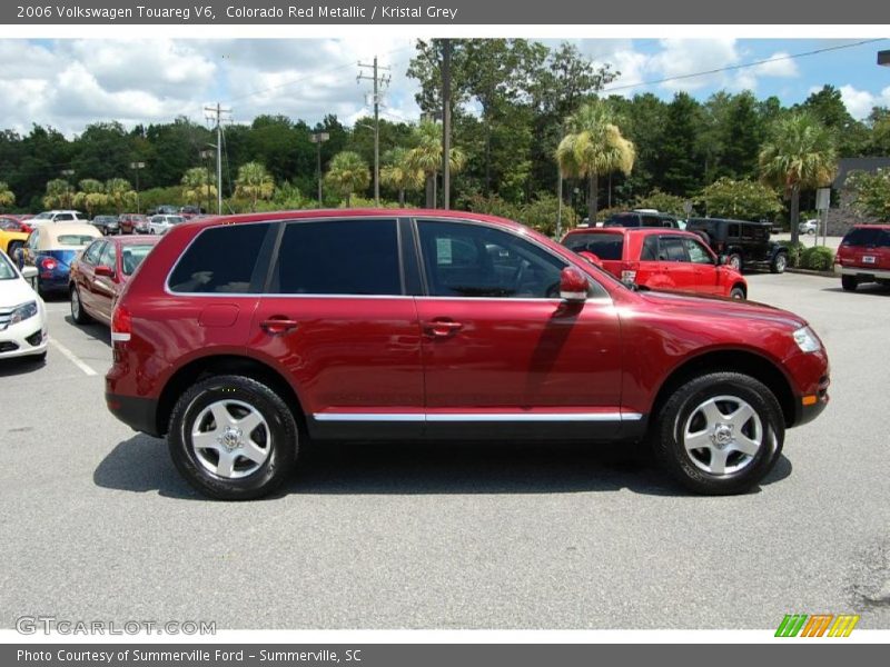 Colorado Red Metallic / Kristal Grey 2006 Volkswagen Touareg V6