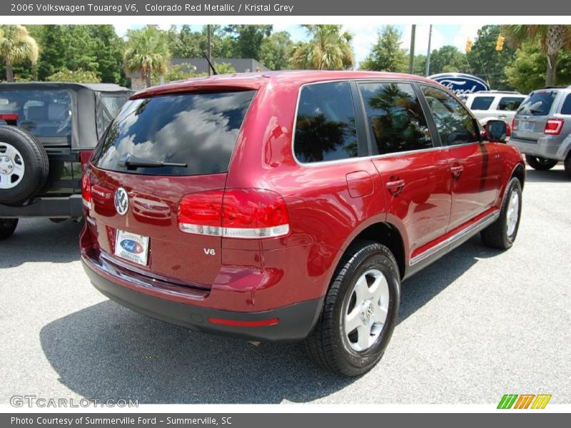 Colorado Red Metallic / Kristal Grey 2006 Volkswagen Touareg V6