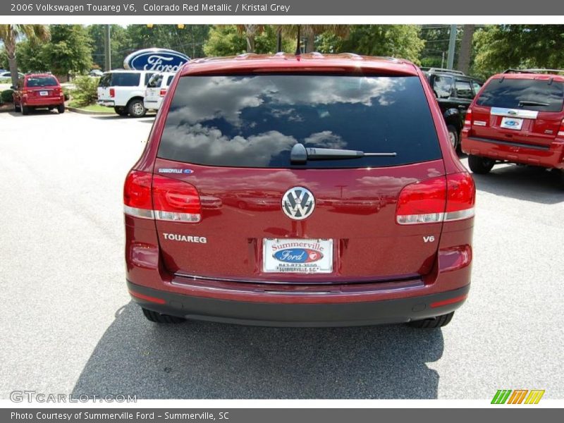 Colorado Red Metallic / Kristal Grey 2006 Volkswagen Touareg V6