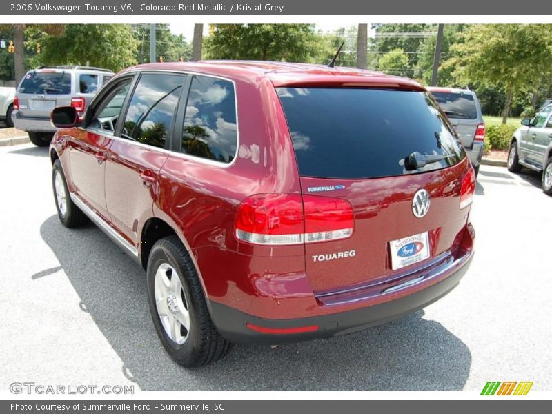 Colorado Red Metallic / Kristal Grey 2006 Volkswagen Touareg V6