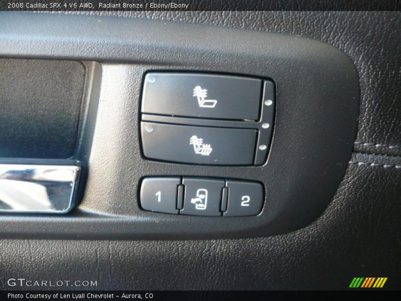 Radiant Bronze / Ebony/Ebony 2008 Cadillac SRX 4 V6 AWD