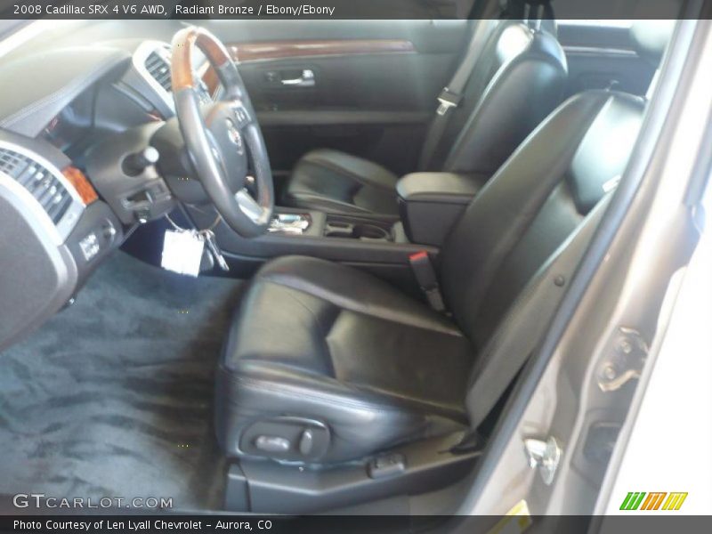 Radiant Bronze / Ebony/Ebony 2008 Cadillac SRX 4 V6 AWD