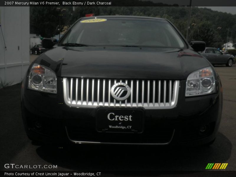 Black Ebony / Dark Charcoal 2007 Mercury Milan V6 Premier