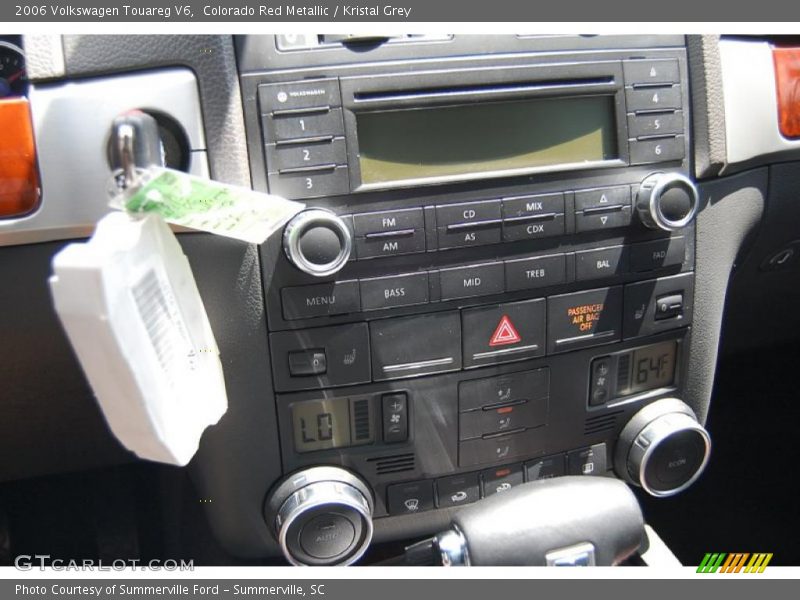 Colorado Red Metallic / Kristal Grey 2006 Volkswagen Touareg V6