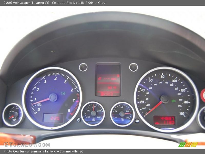 Colorado Red Metallic / Kristal Grey 2006 Volkswagen Touareg V6