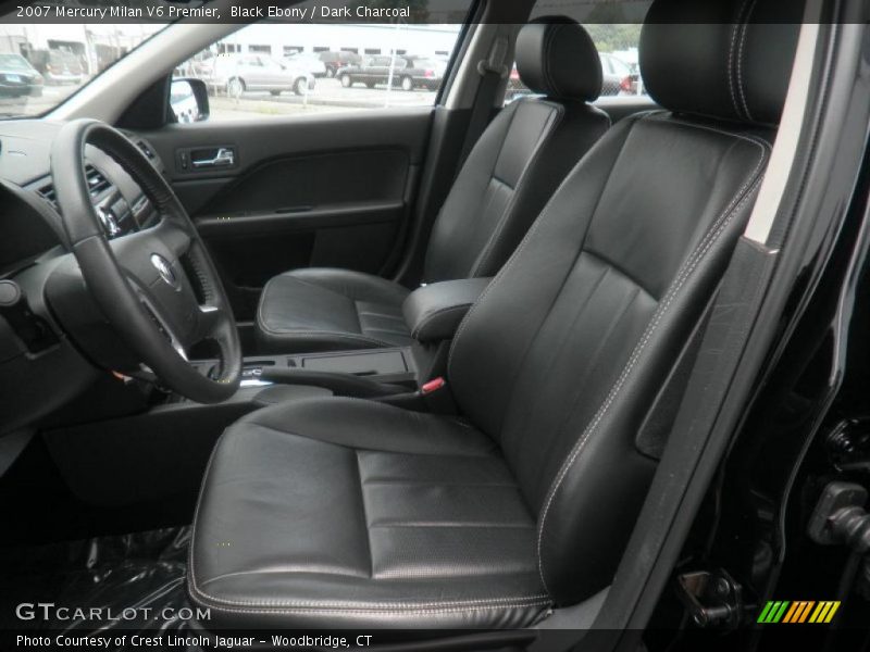 Black Ebony / Dark Charcoal 2007 Mercury Milan V6 Premier