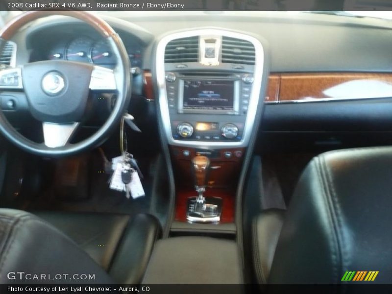 Radiant Bronze / Ebony/Ebony 2008 Cadillac SRX 4 V6 AWD