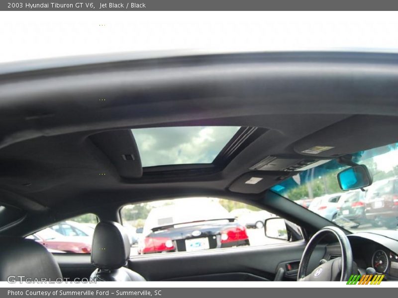 Jet Black / Black 2003 Hyundai Tiburon GT V6