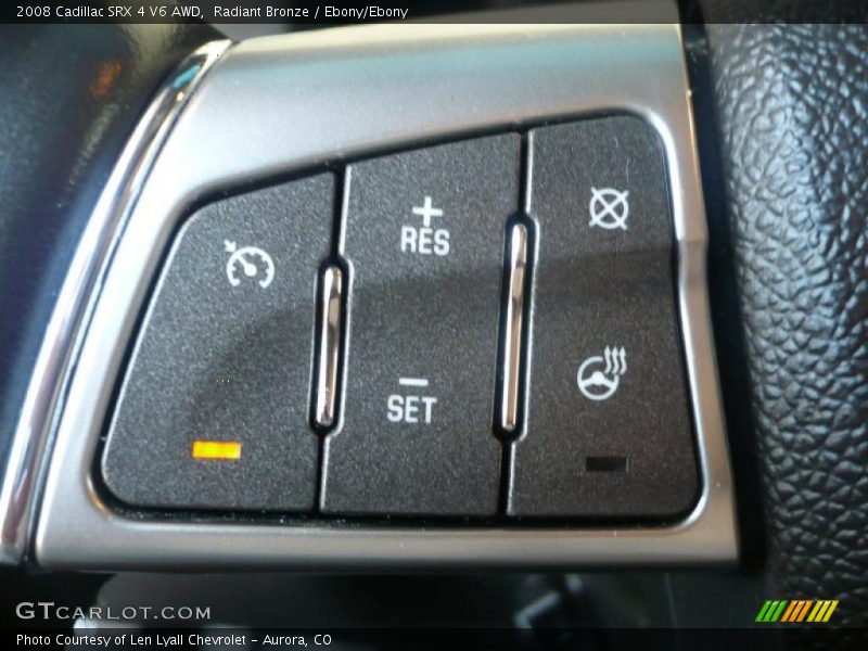 Radiant Bronze / Ebony/Ebony 2008 Cadillac SRX 4 V6 AWD