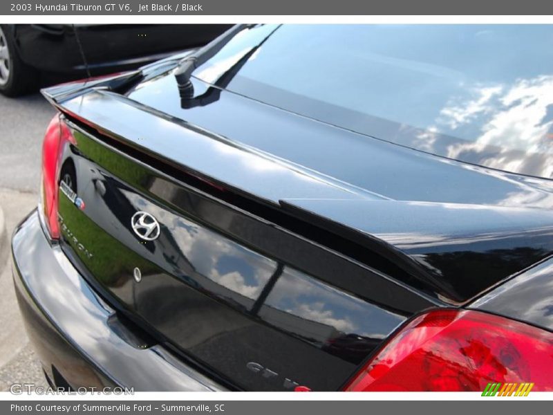 Jet Black / Black 2003 Hyundai Tiburon GT V6