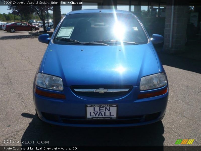 Bright Blue / Charcoal 2006 Chevrolet Aveo LS Sedan