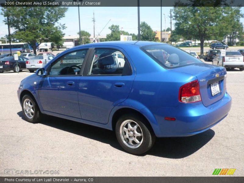 Bright Blue / Charcoal 2006 Chevrolet Aveo LS Sedan