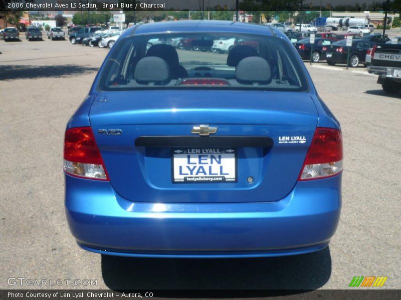 Bright Blue / Charcoal 2006 Chevrolet Aveo LS Sedan