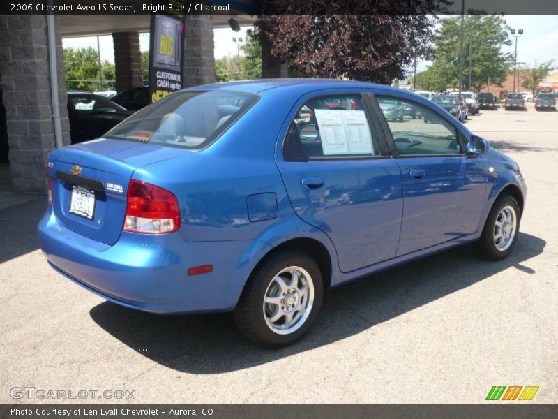 Bright Blue / Charcoal 2006 Chevrolet Aveo LS Sedan