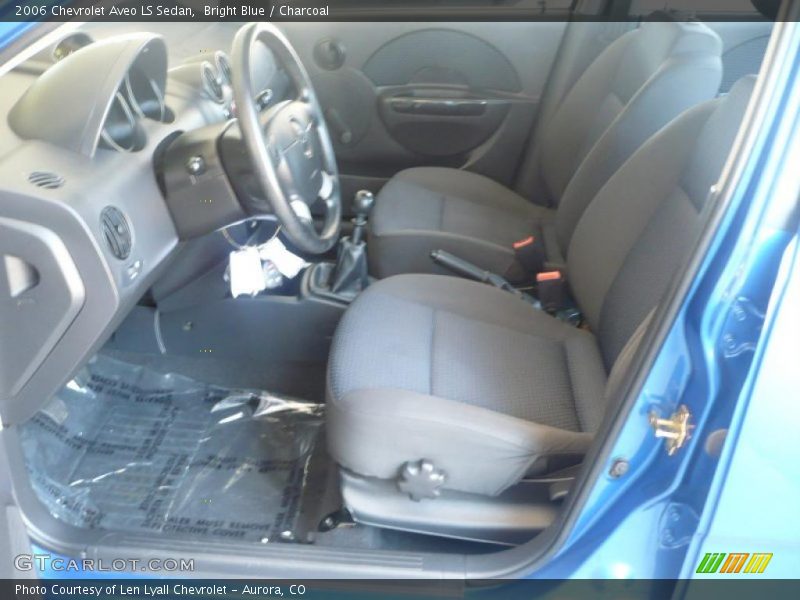 Bright Blue / Charcoal 2006 Chevrolet Aveo LS Sedan