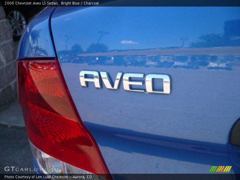Bright Blue / Charcoal 2006 Chevrolet Aveo LS Sedan
