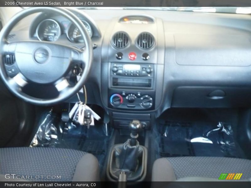 Bright Blue / Charcoal 2006 Chevrolet Aveo LS Sedan