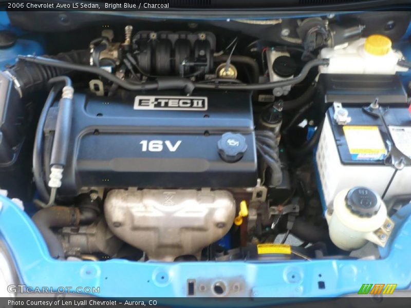 Bright Blue / Charcoal 2006 Chevrolet Aveo LS Sedan