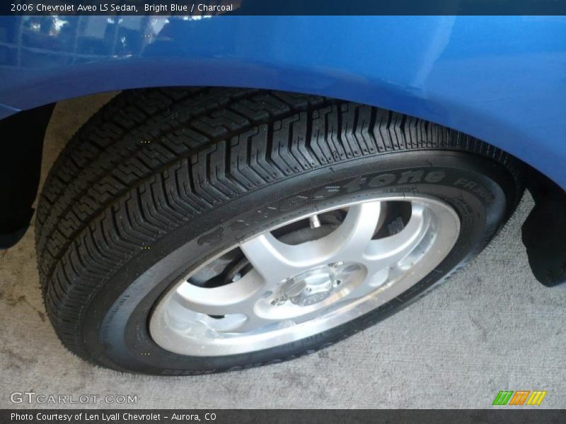 Bright Blue / Charcoal 2006 Chevrolet Aveo LS Sedan